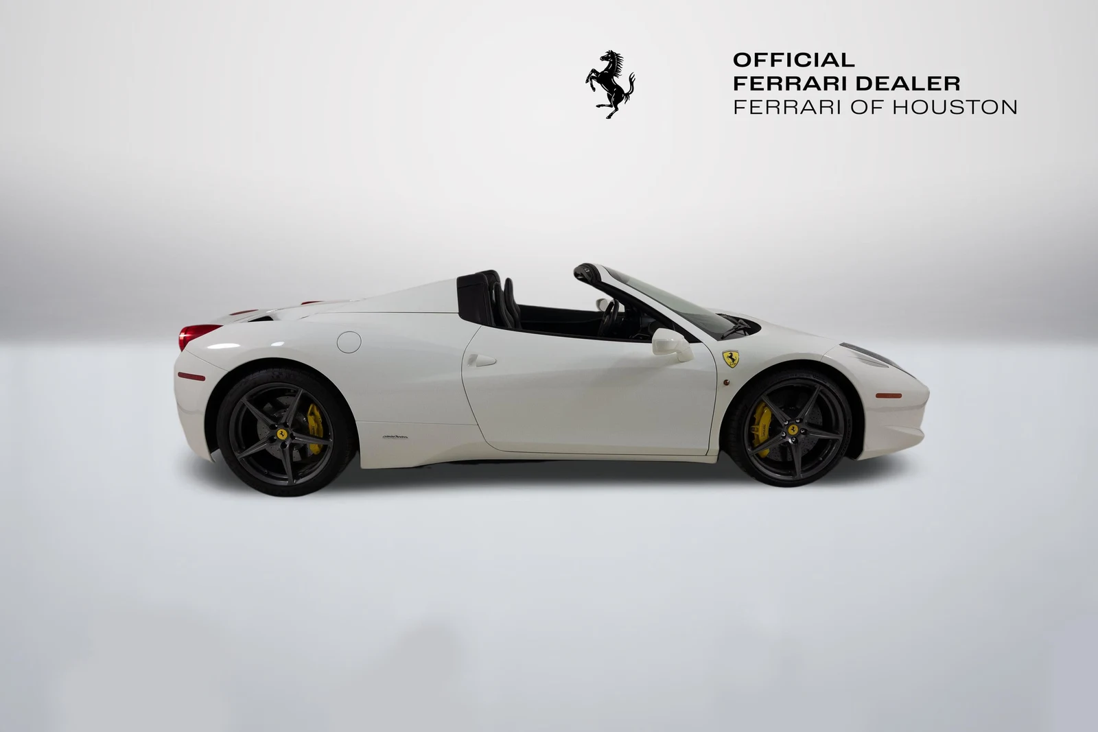 2014 Ferrari 458 Spider for sale, exterior, White