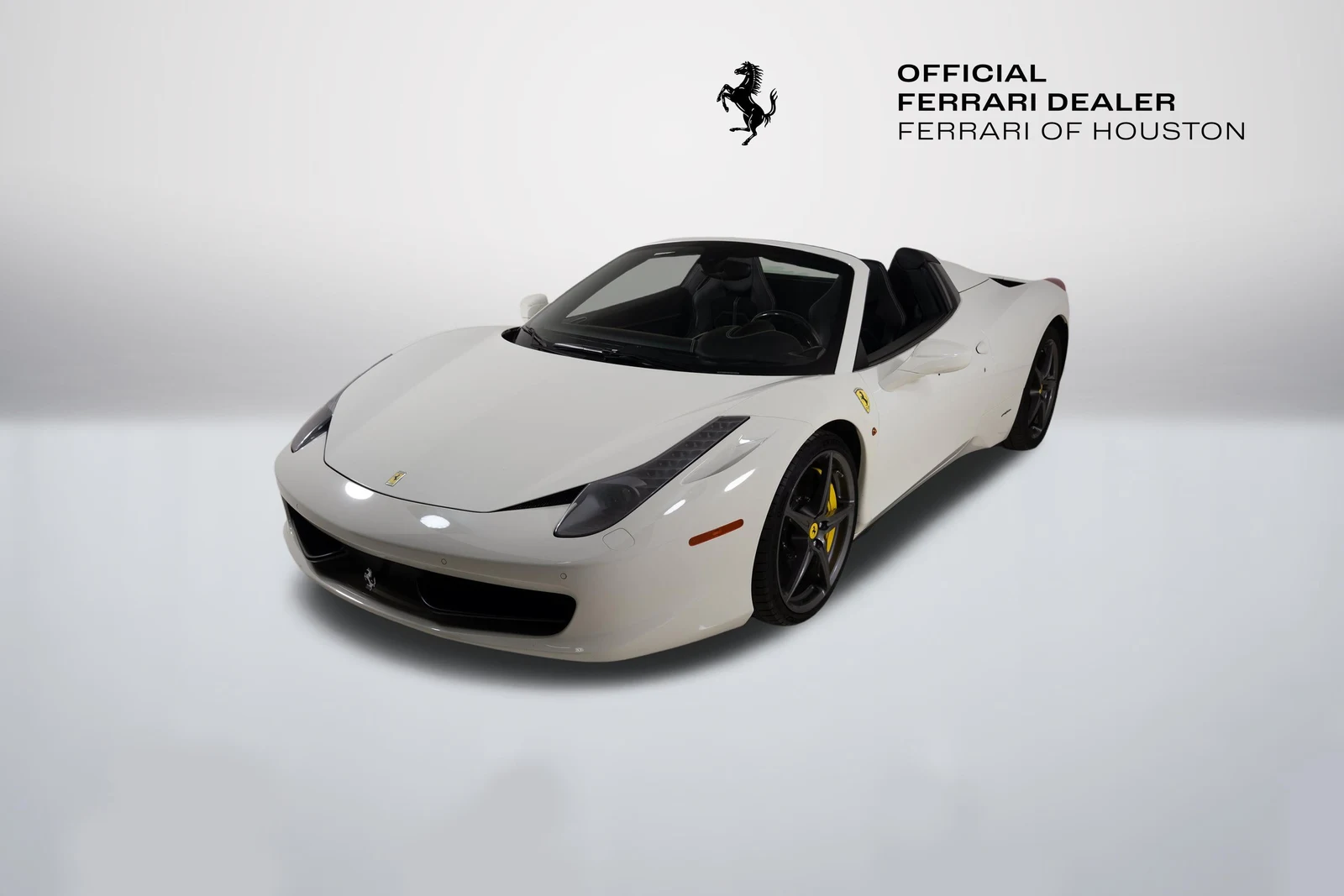 2014 Ferrari 458 Spider for sale, exterior, White