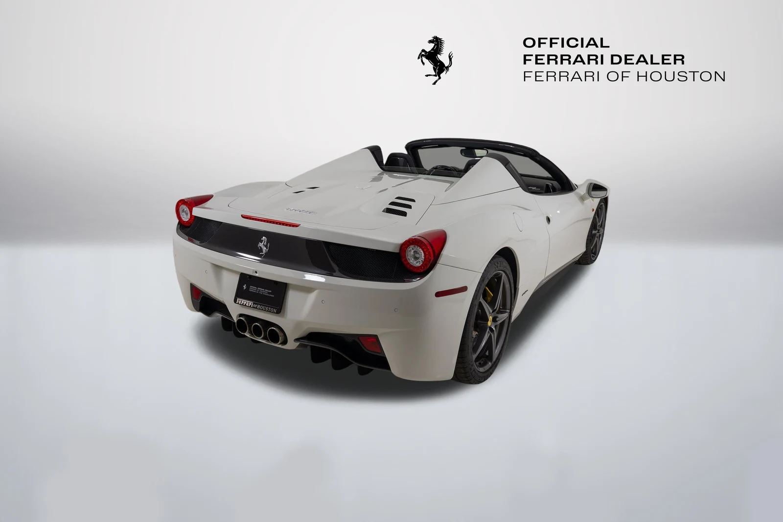 2014 Ferrari 458 Spider for sale, exterior, White
