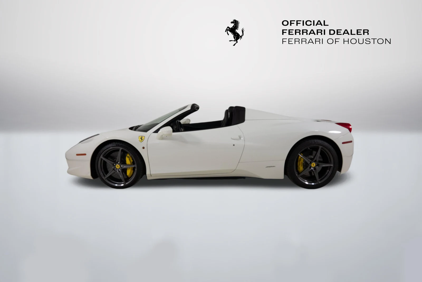 2014 Ferrari 458 Spider for sale, exterior, White