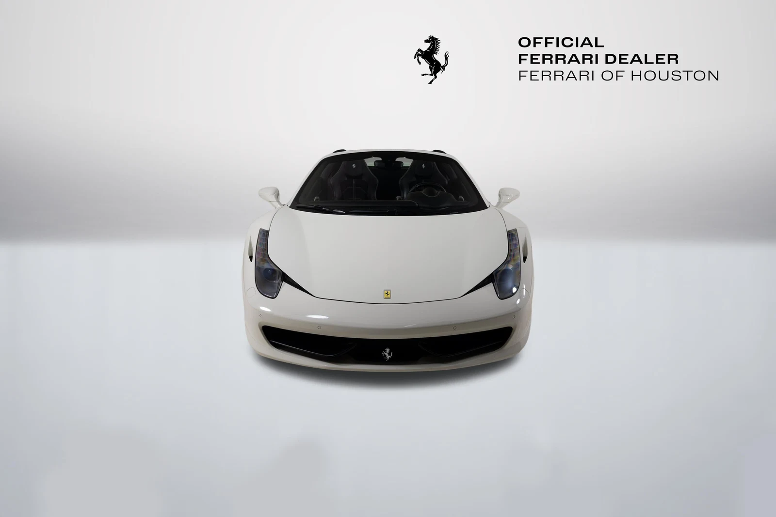 2014 Ferrari 458 Spider for sale, exterior, White