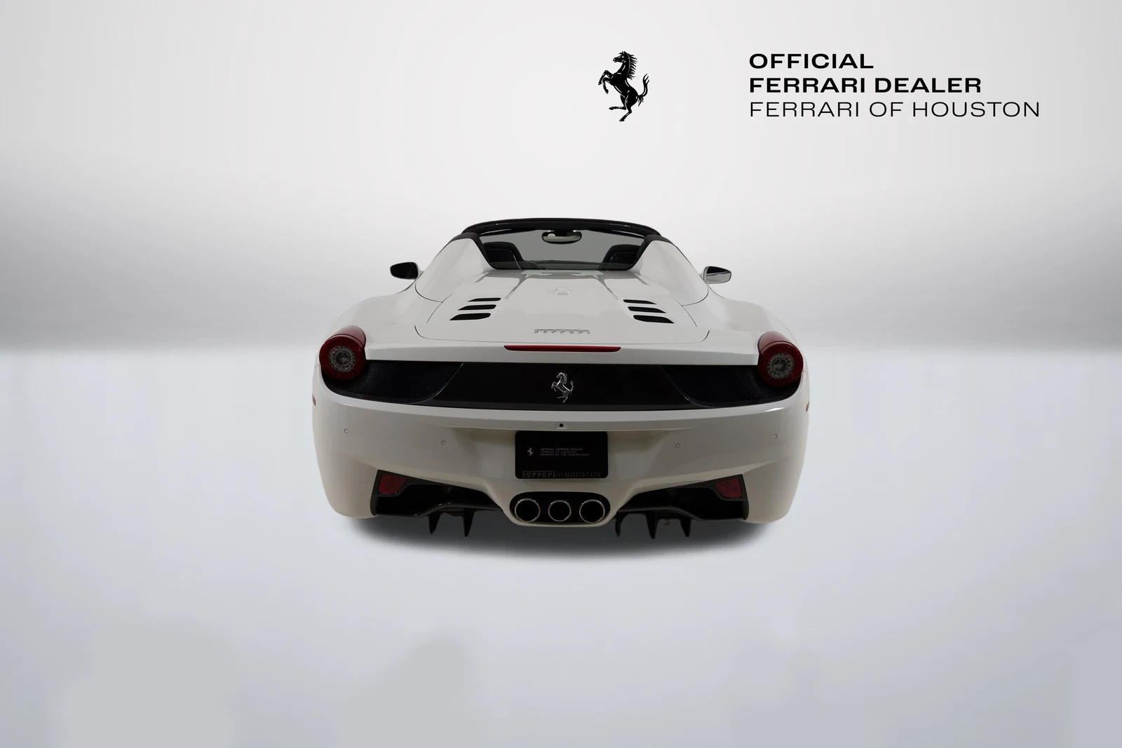 2014 Ferrari 458 Spider for sale, exterior, White