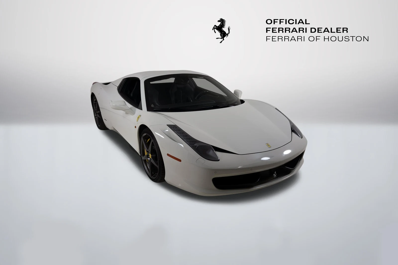 2014 Ferrari 458 Spider for sale, exterior, White