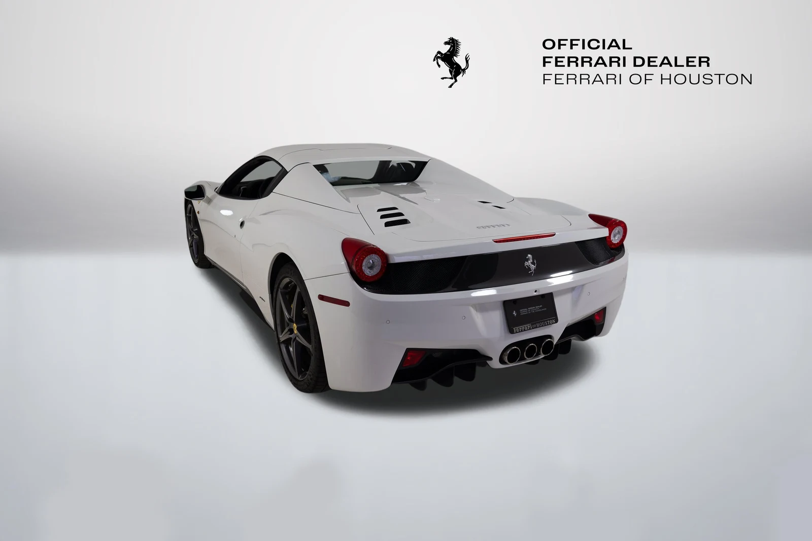 2014 Ferrari 458 Spider for sale, exterior, White
