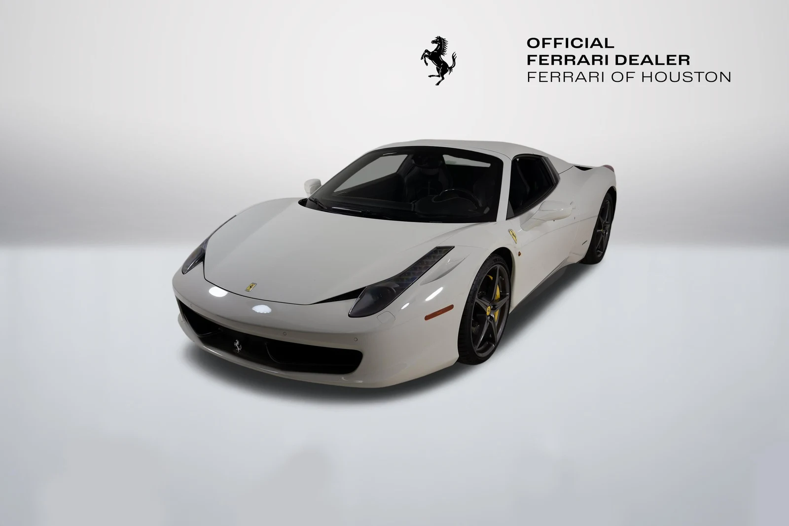 2014 Ferrari 458 Spider for sale, exterior, White