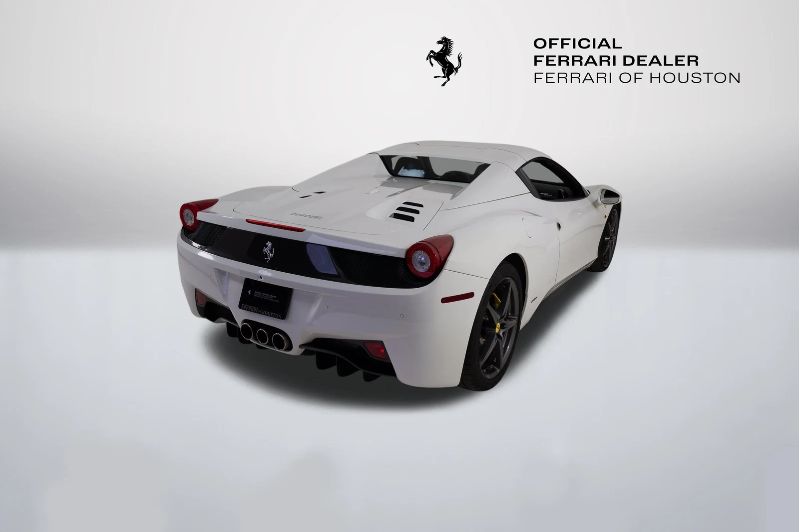 2014 Ferrari 458 Spider for sale, exterior, White