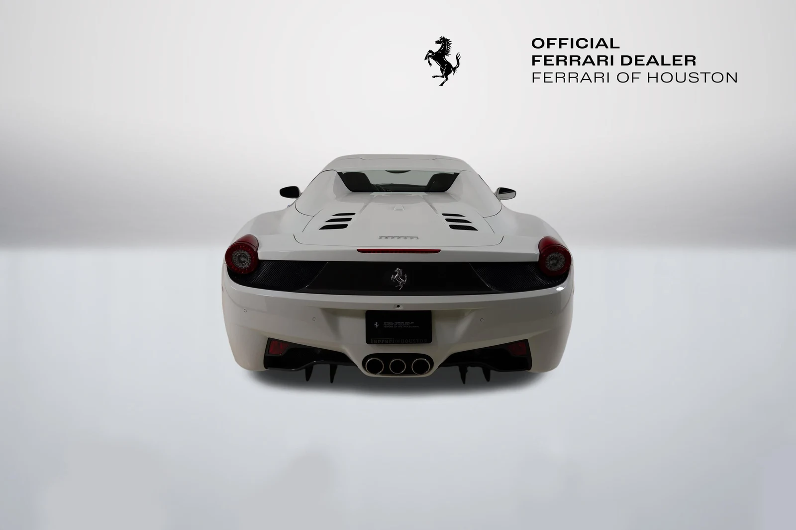 2014 Ferrari 458 Spider for sale, exterior, White