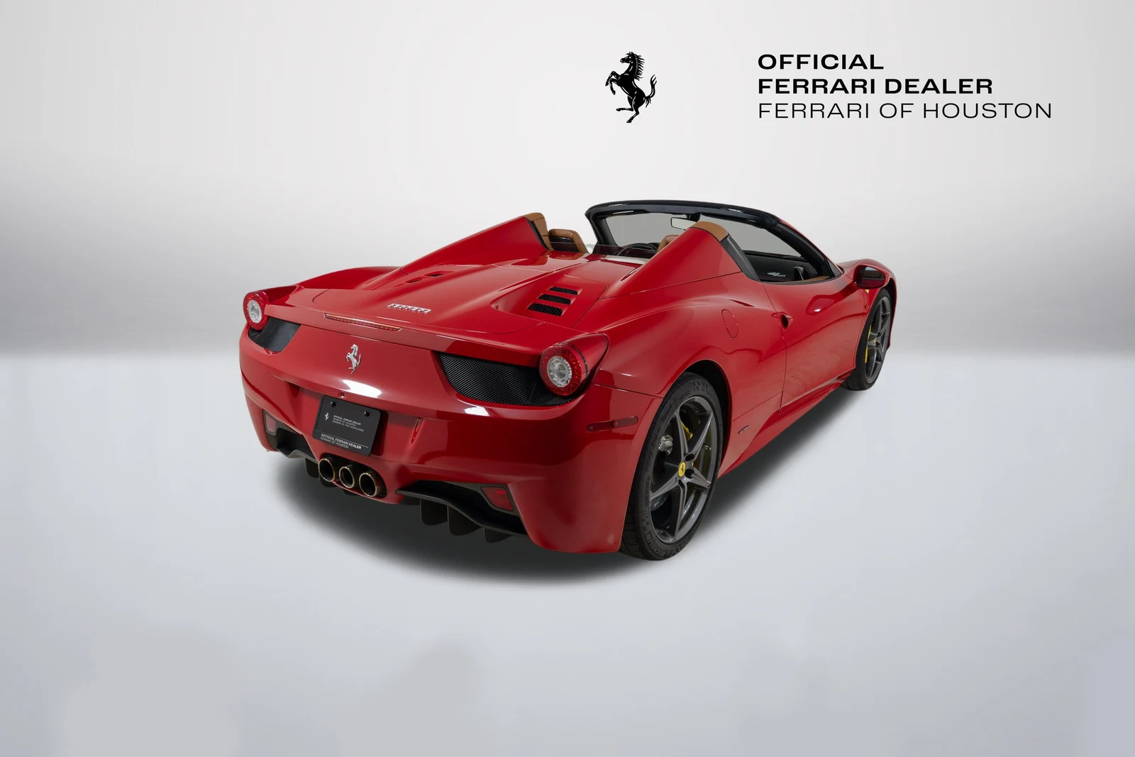 2014 Ferrari 458 Spider for sale, exterior, Red