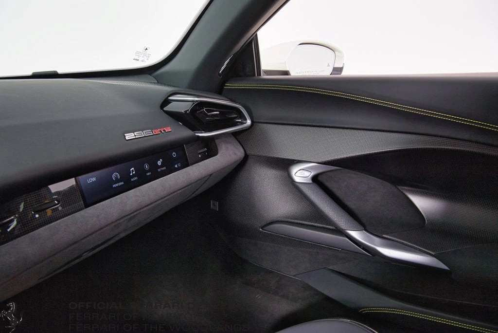 2024 Ferrari 296 GTS interior, door panel, Charcoal