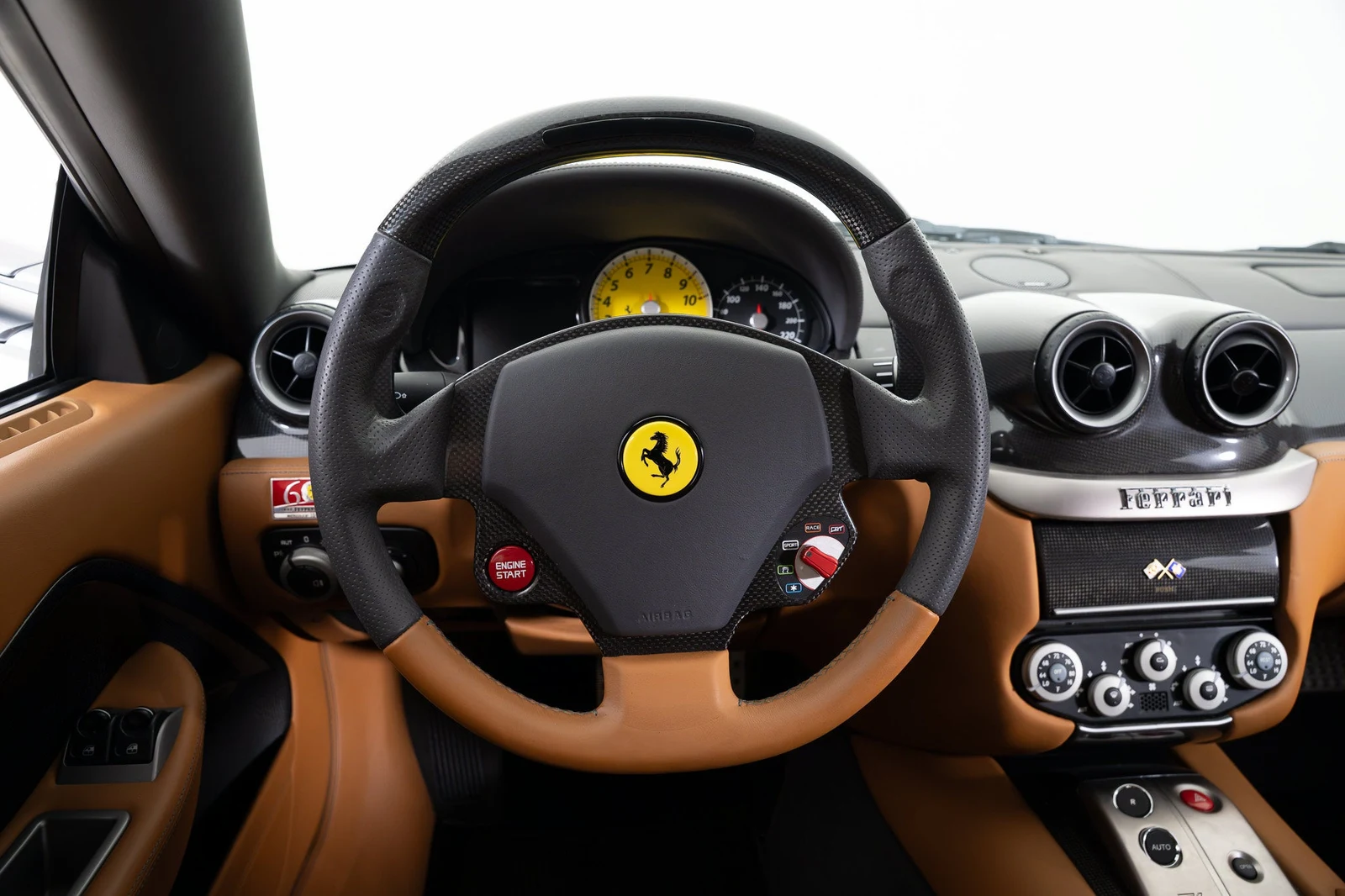 2007 Ferrari 599 GTB Fiorano interior, Cuoio