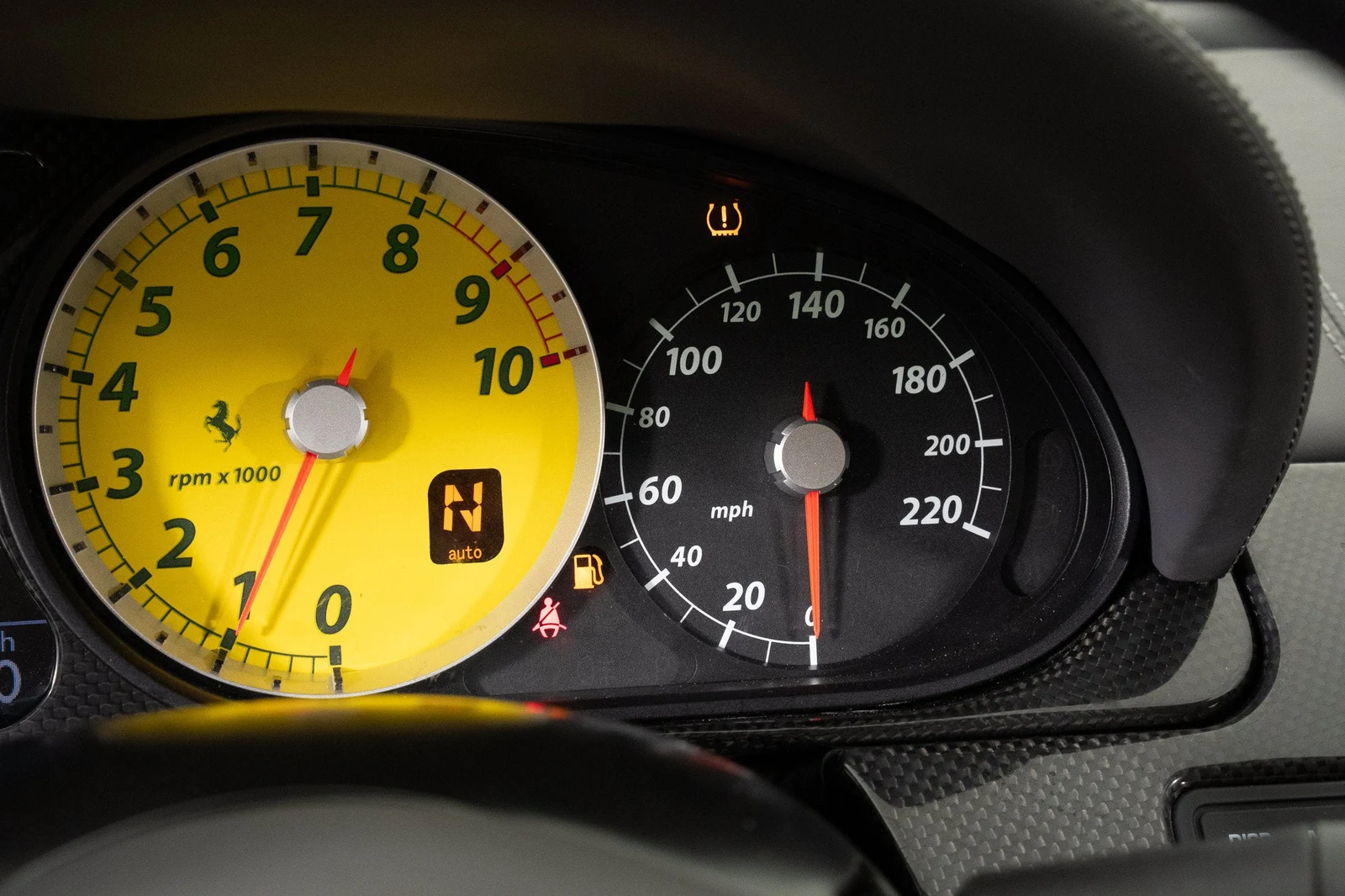 2007 Ferrari 599 GTB Fiorano interior, Cuoio