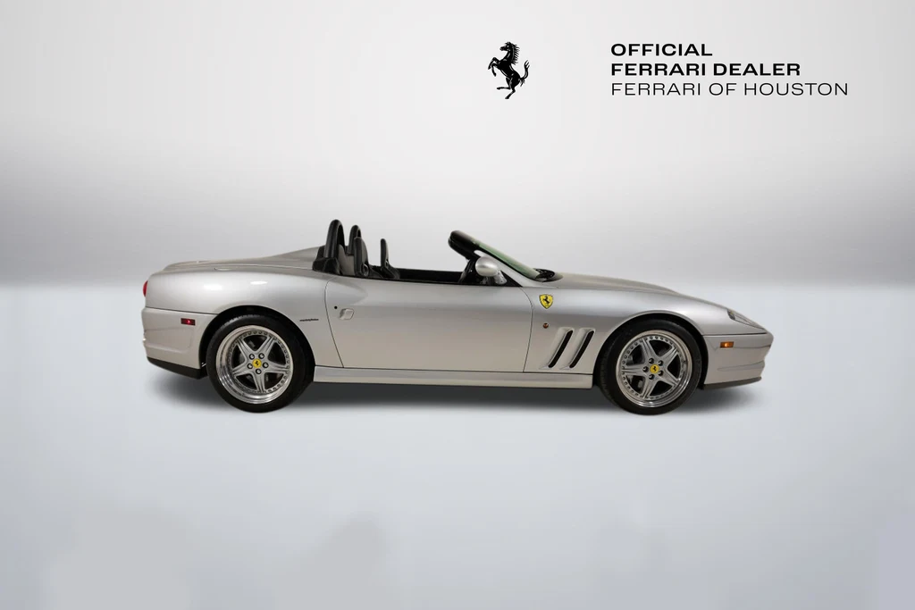 2001 Ferrari 550 Barchetta Pininfarina for sale, exterior, Silver