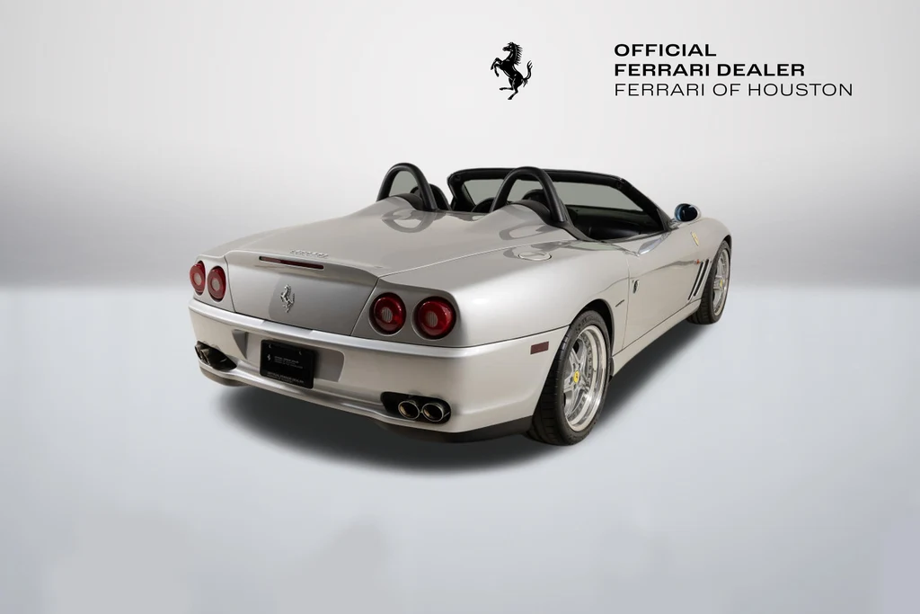 2001 Ferrari 550 Barchetta Pininfarina for sale, exterior, Silver