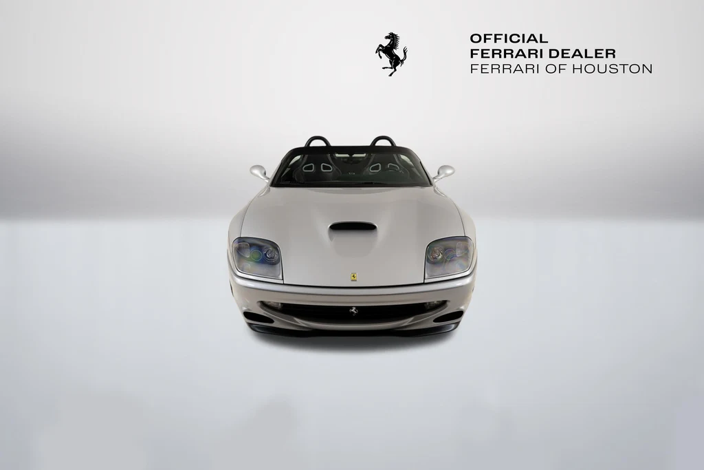2001 Ferrari 550 Barchetta Pininfarina for sale, exterior, Silver