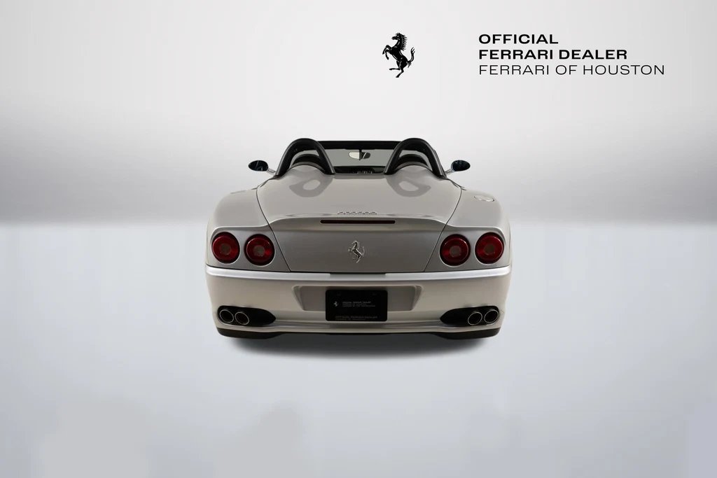 2001 Ferrari 550 Barchetta Pininfarina for sale, exterior, Silver