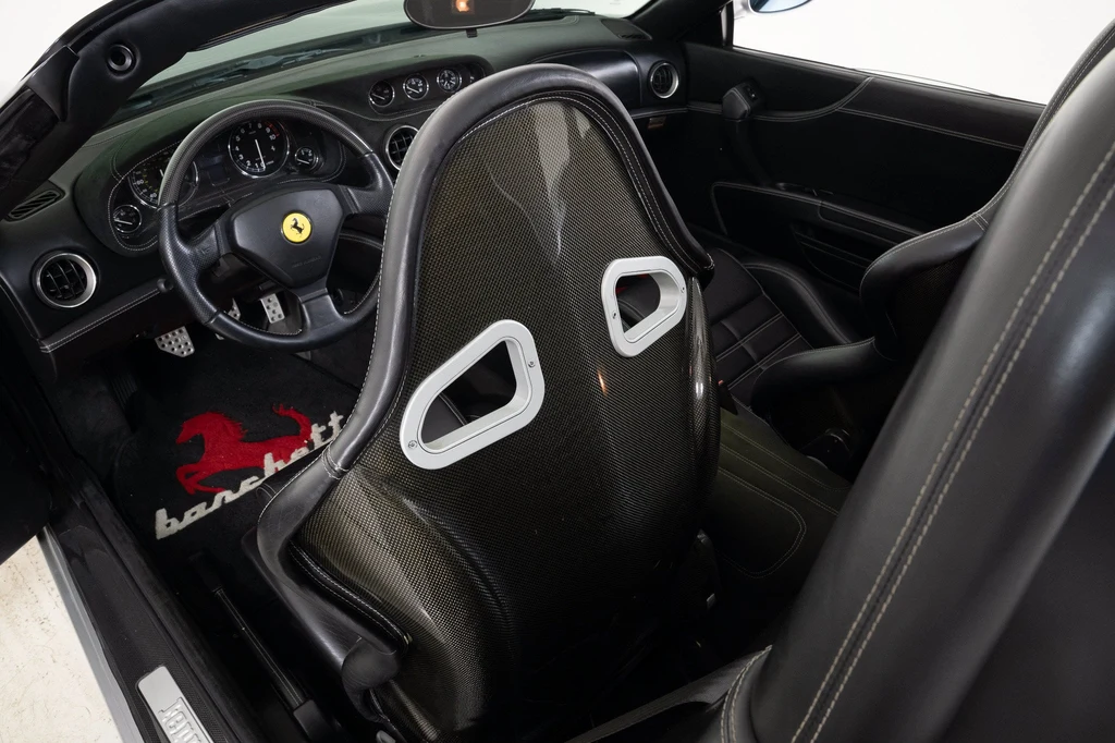 2001 Ferrari 550 Barchetta Pininfarina interior, Nero