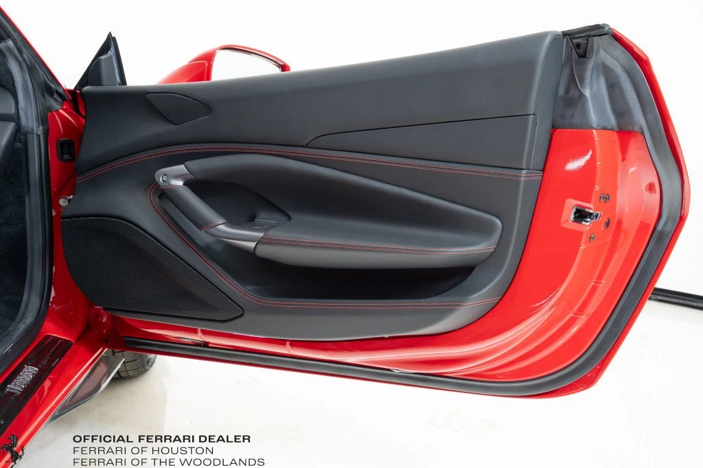 2020 Ferrari F8 Tributo interior, door panel, Nero