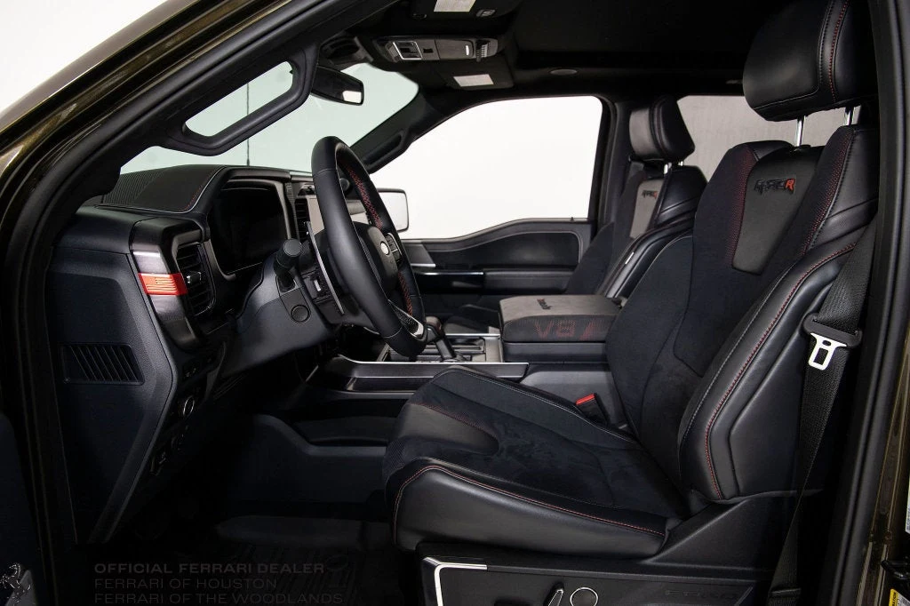 2024 Ford F-150 Raptor R interior, seats, Black