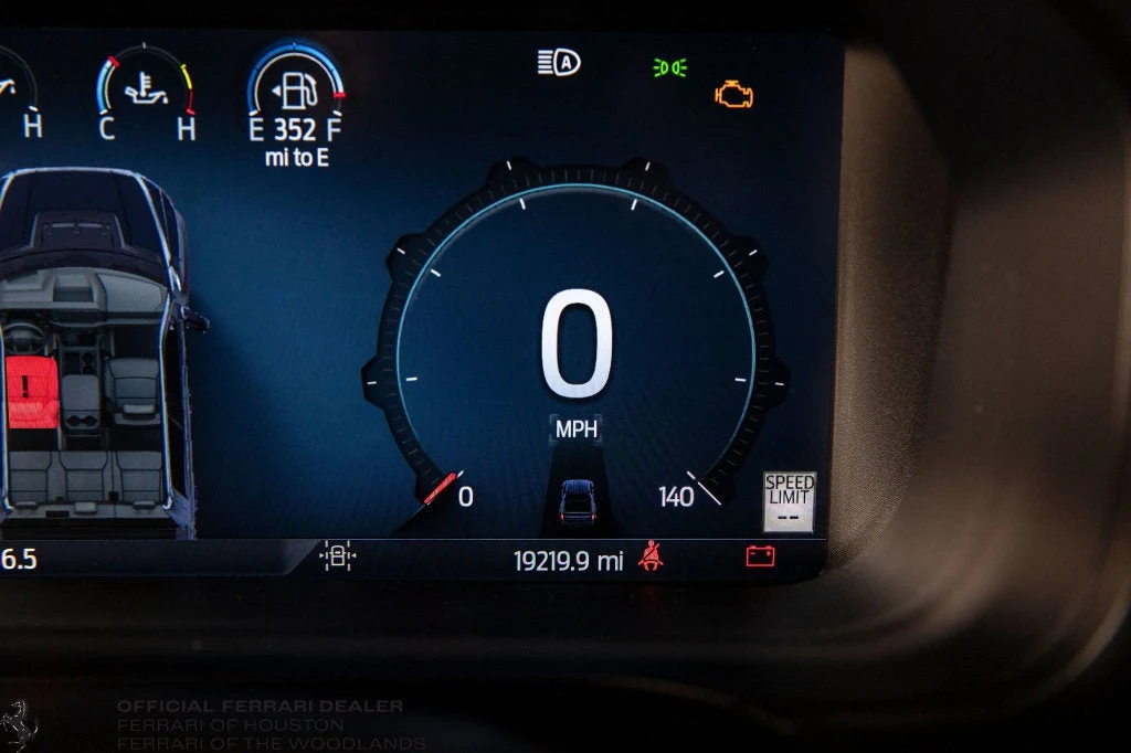 2024 Ford F-150 Raptor R interior, Black