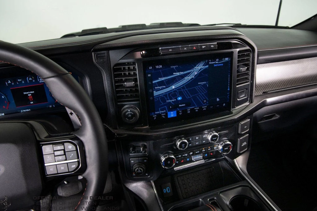 2024 Ford F-150 Raptor R interior, dashboard, Black