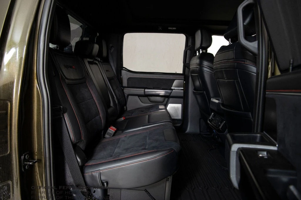 2024 Ford F-150 Raptor R interior, seats, Black