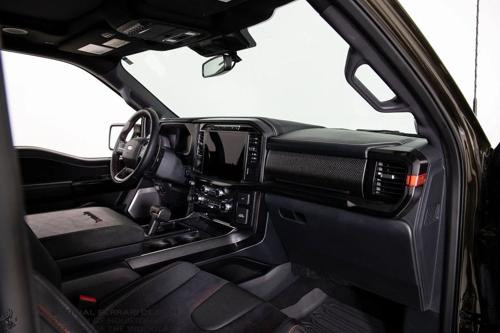 2024 Ford F-150 Raptor R interior, Black