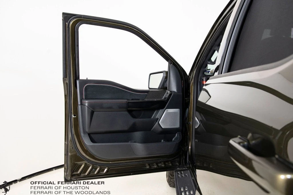 2024 Ford F-150 Raptor R interior, door panel, Black