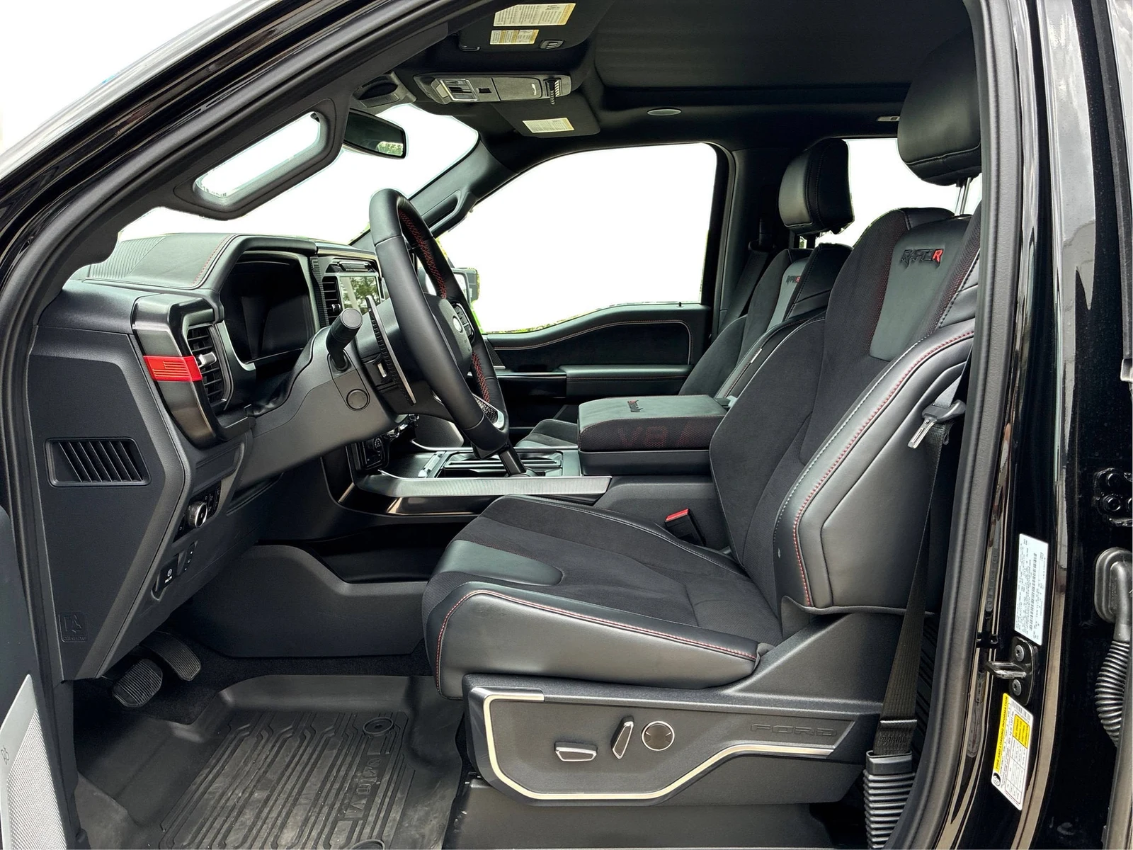 2025 Ford F-150 Raptor R interior, seats, Black