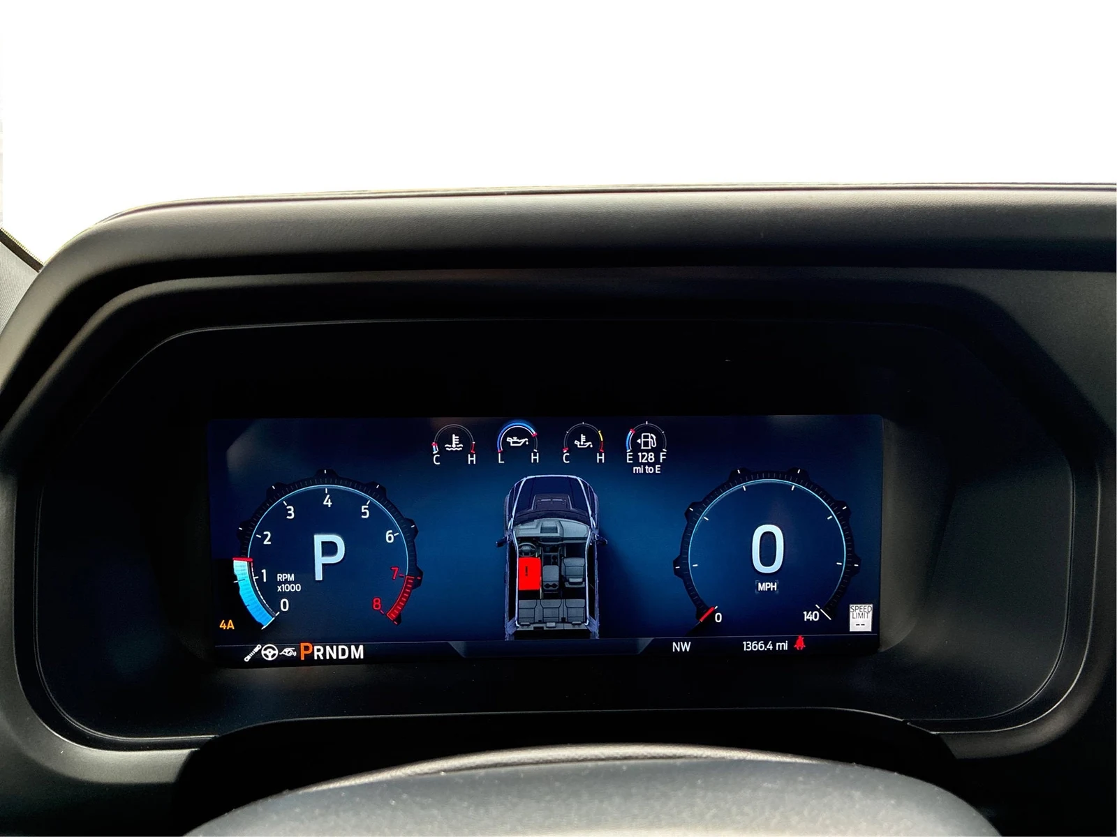 2025 Ford F-150 Raptor R interior, Black
