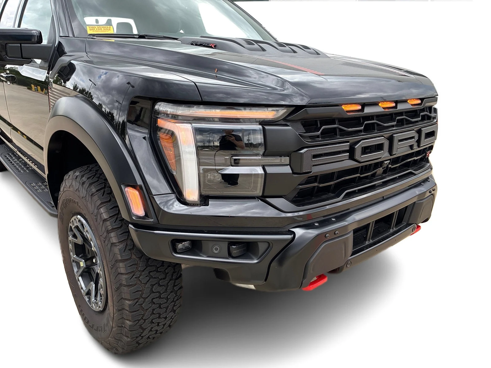 2025 Ford F-150 Raptor R for sale, exterior, Black
