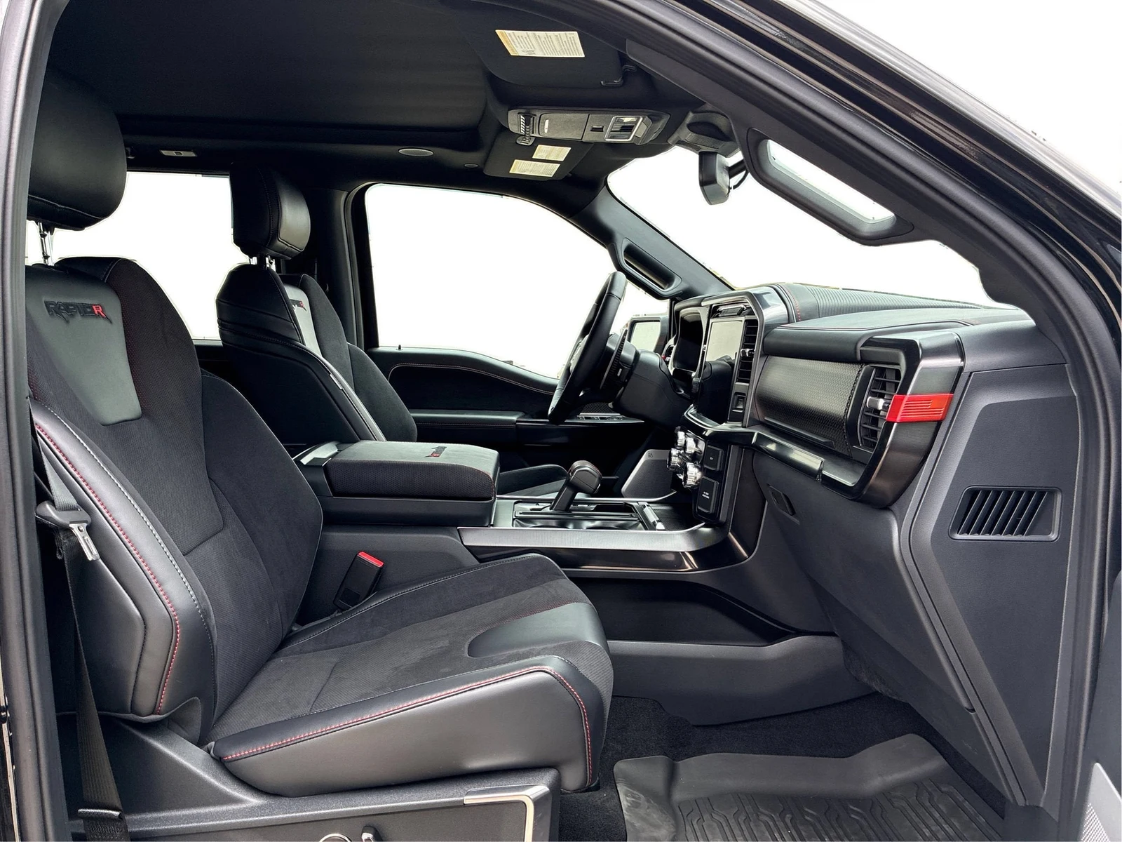 2025 Ford F-150 Raptor R interior, Black
