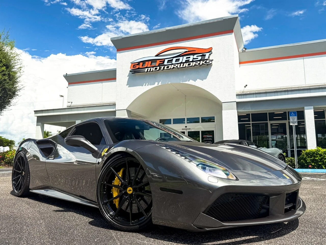 Ferrari 488 GTB · Grigio Silverstone Metallic · Gulf Coast Motorworks