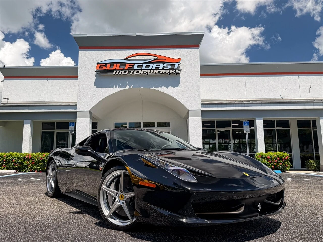 Ferrari 458 Italia · Nero · Gulf Coast Motorworks