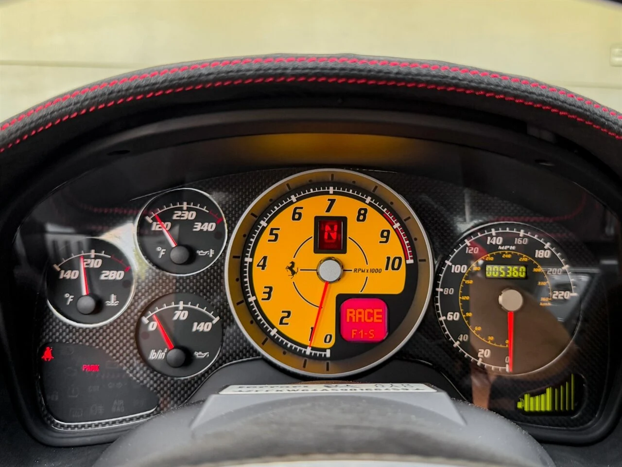 2009 Ferrari 430 Scuderia, 13/20