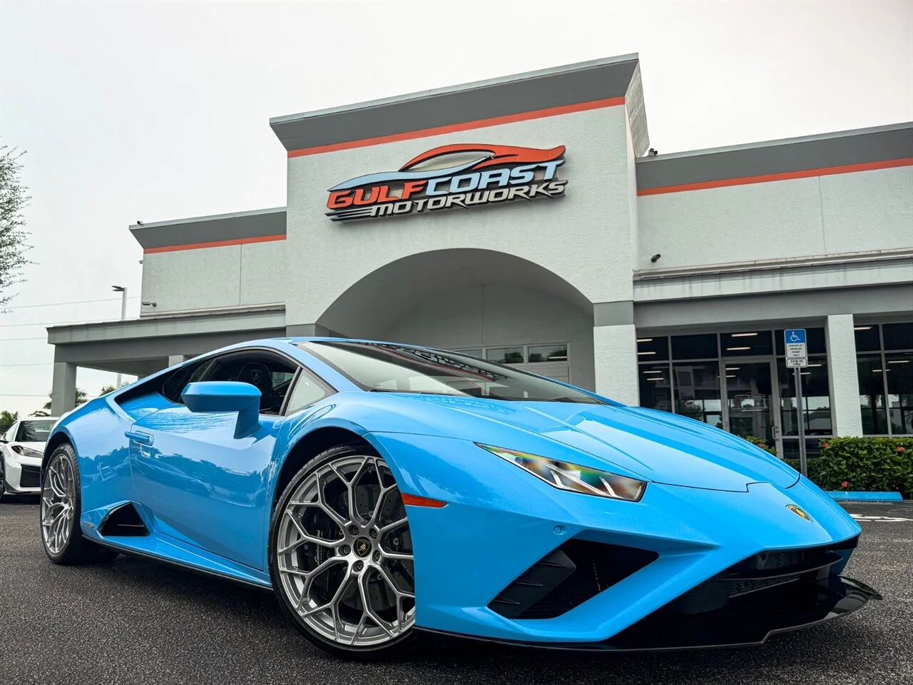 Lamborghini Huracán EVO RWD · Blu Cepheus Ad Personam Pearl · Gulf Coast Motorworks