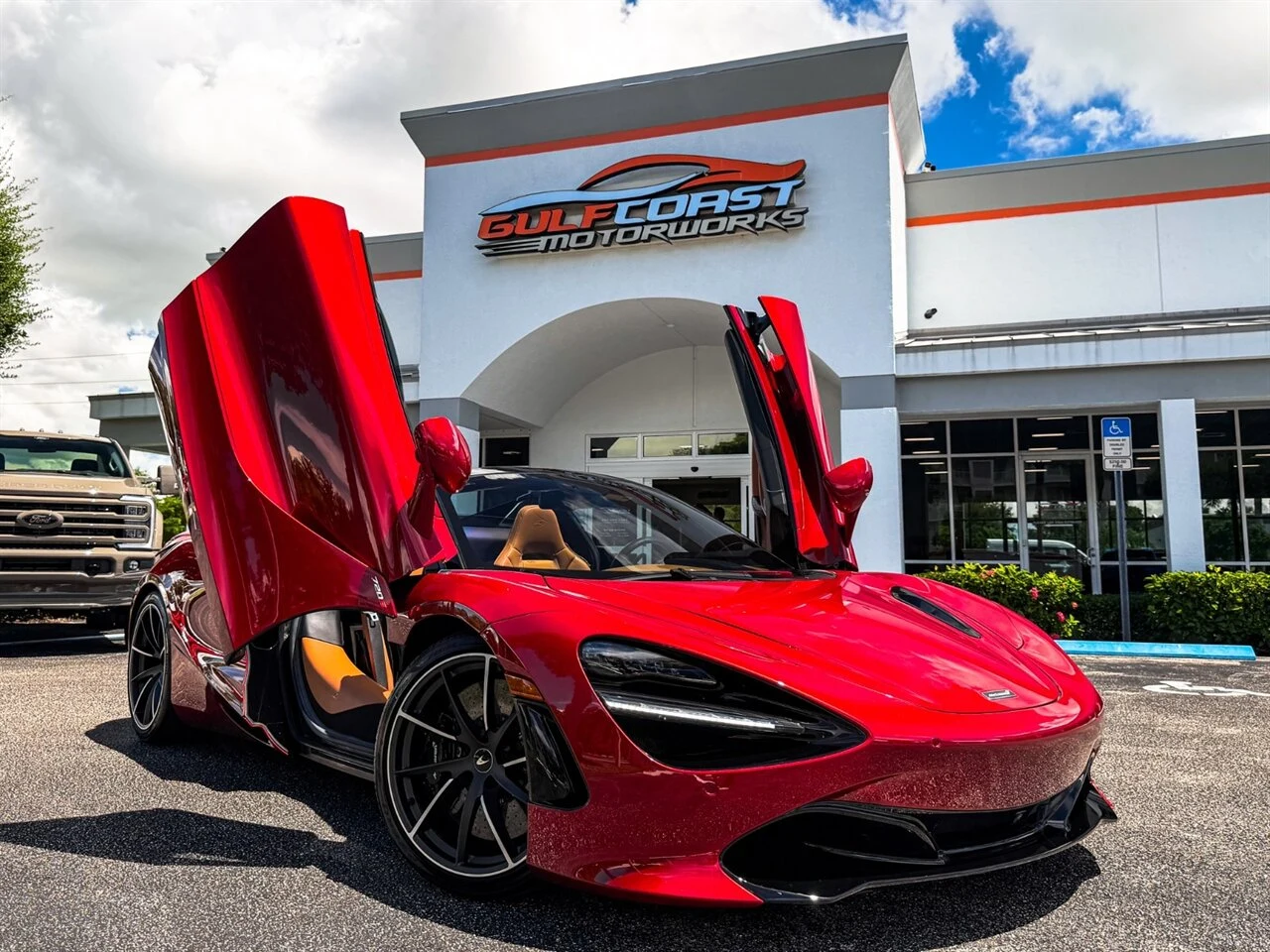McLaren 720S Spider Performance · Amaranth Red · Gulf Coast Motorworks
