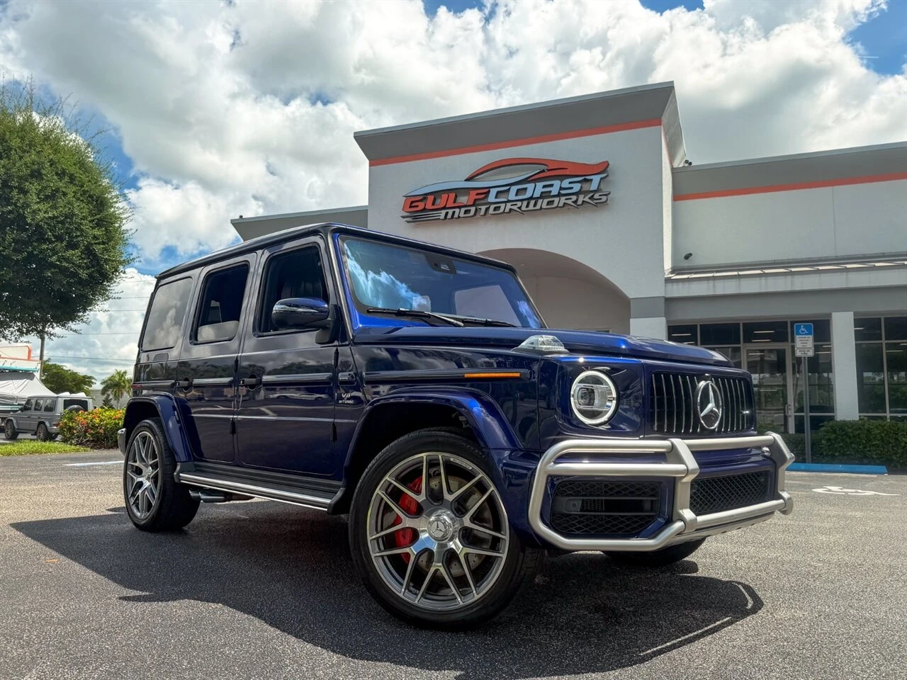 Mercedes-Benz AMG G 63 (W463 2nd Generation) · Lunar Blue Metallic · Gulf Coast Motorworks