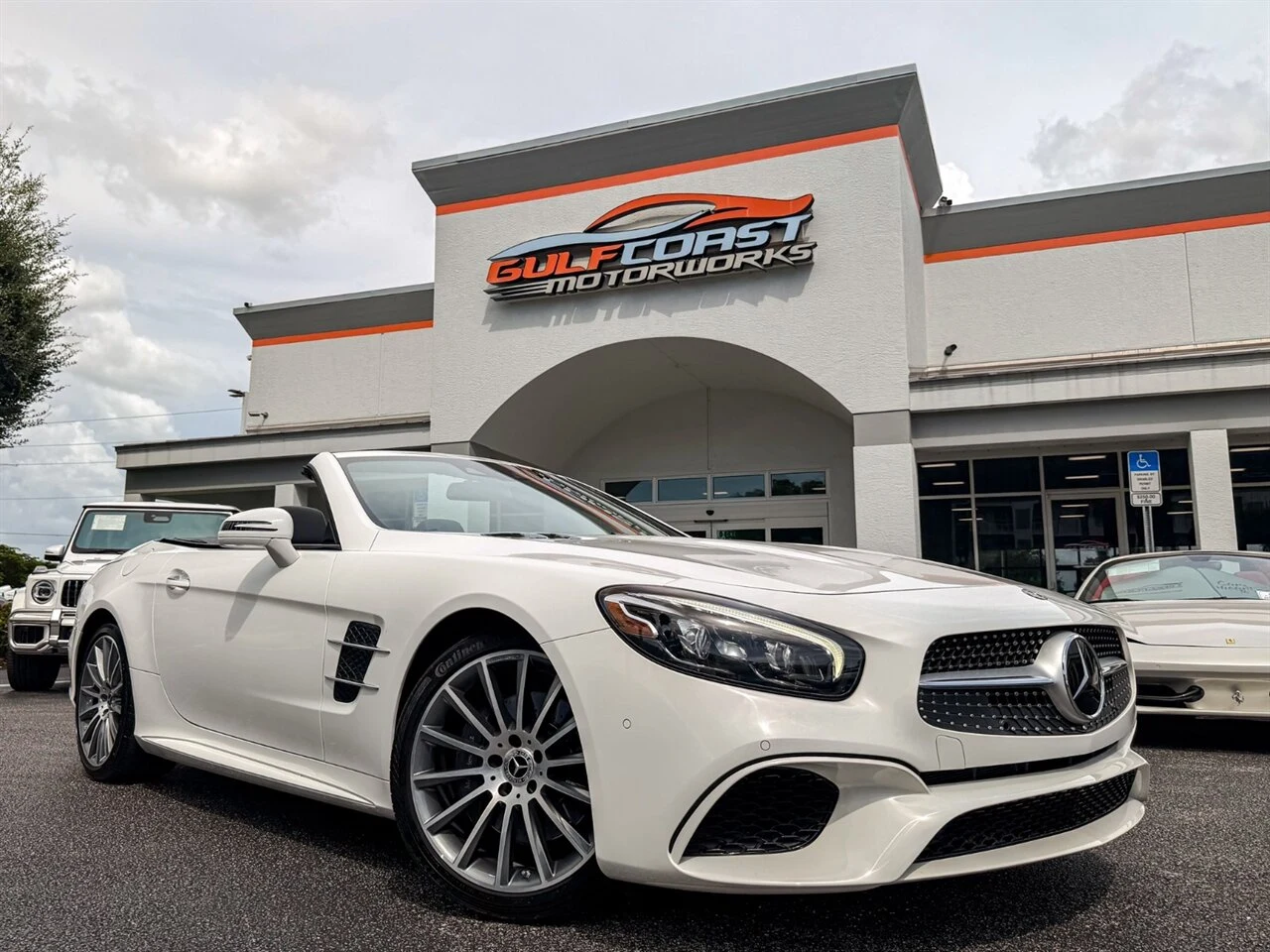 Mercedes-Benz SL 550 (R231) · white · Gulf Coast Motorworks