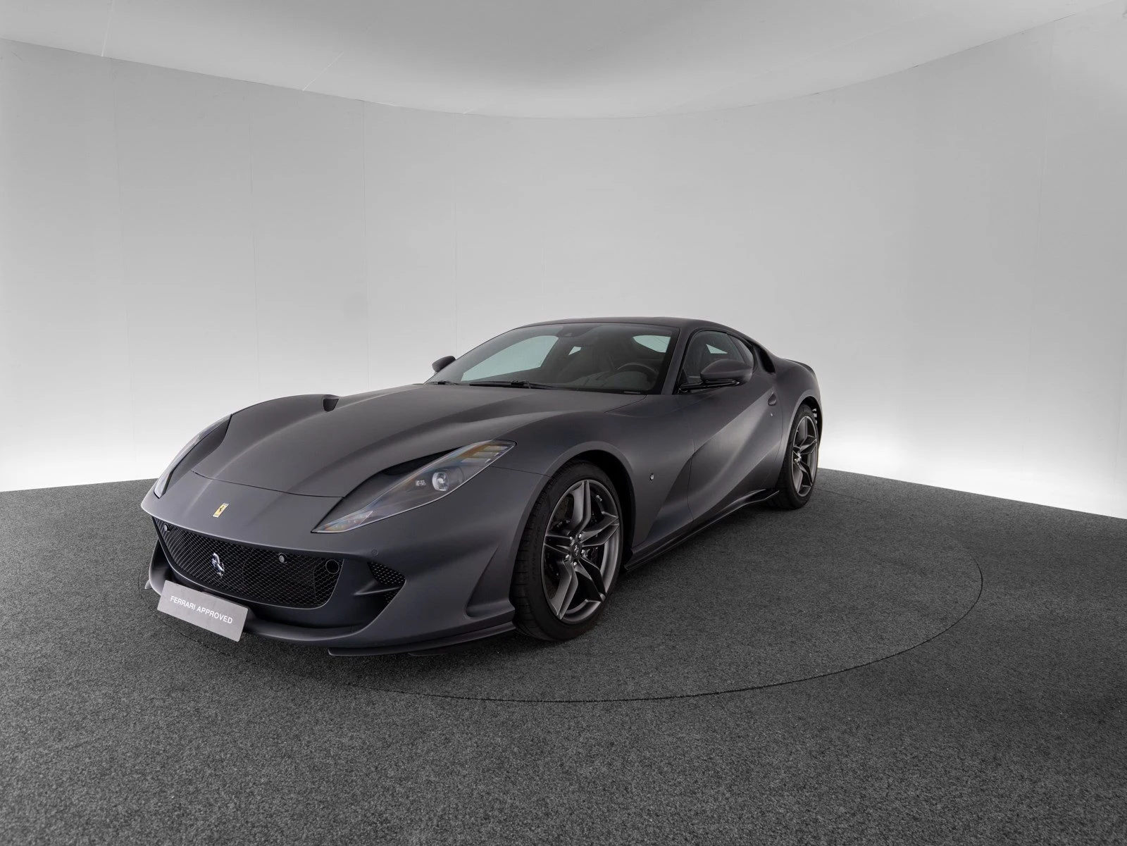 Ferrari 812 Superfast, full-car front three-quarter view.