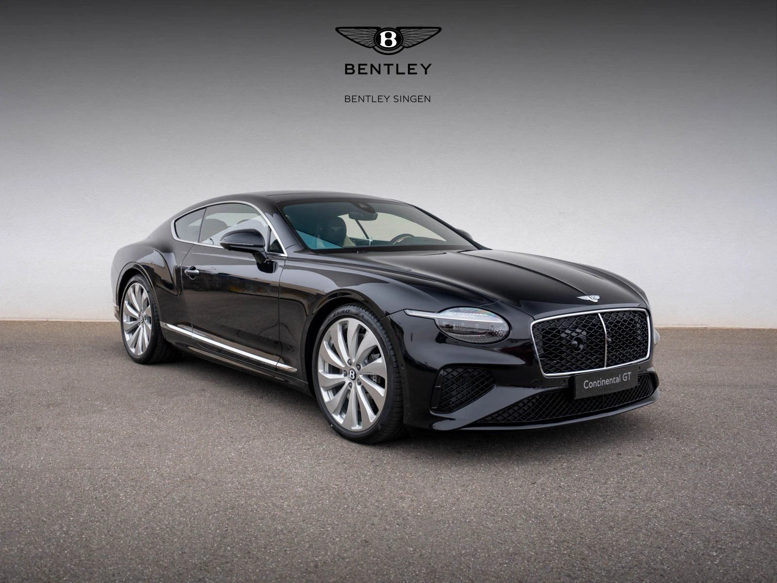Bentley Continental GT, full-car front three-quarter view.