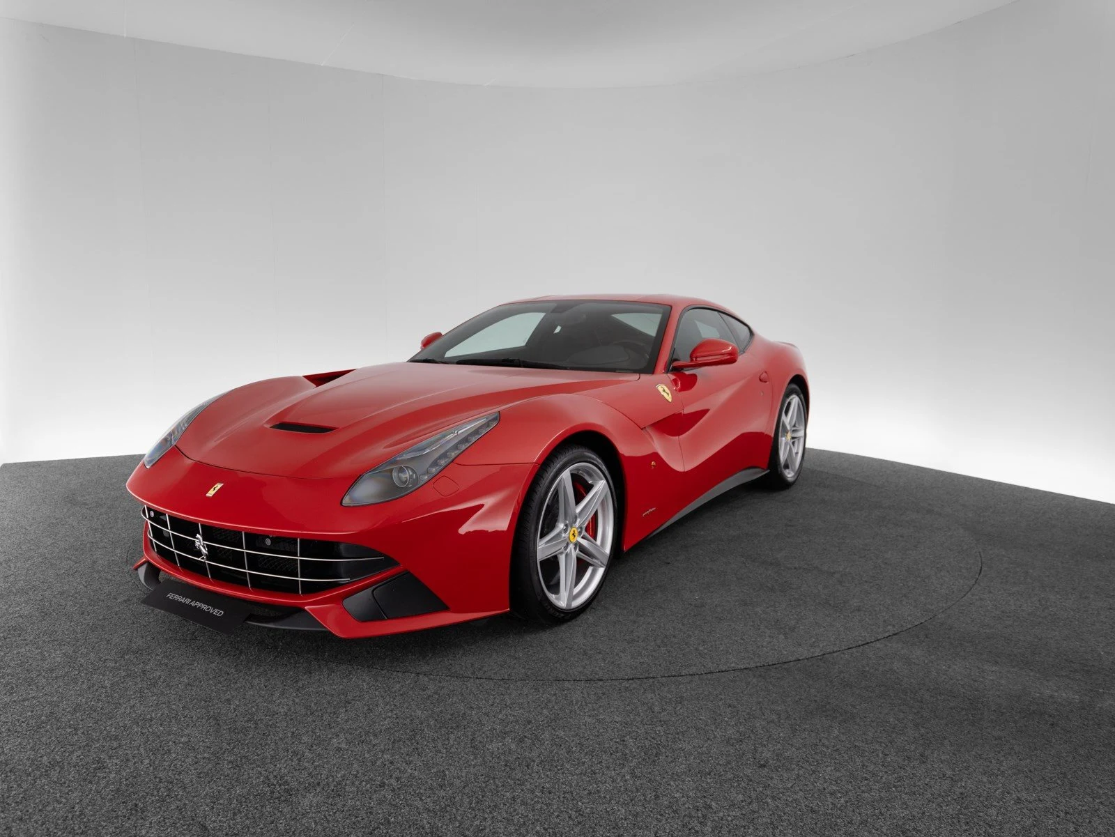 Ferrari F12berlinetta, full-car front three-quarter view.