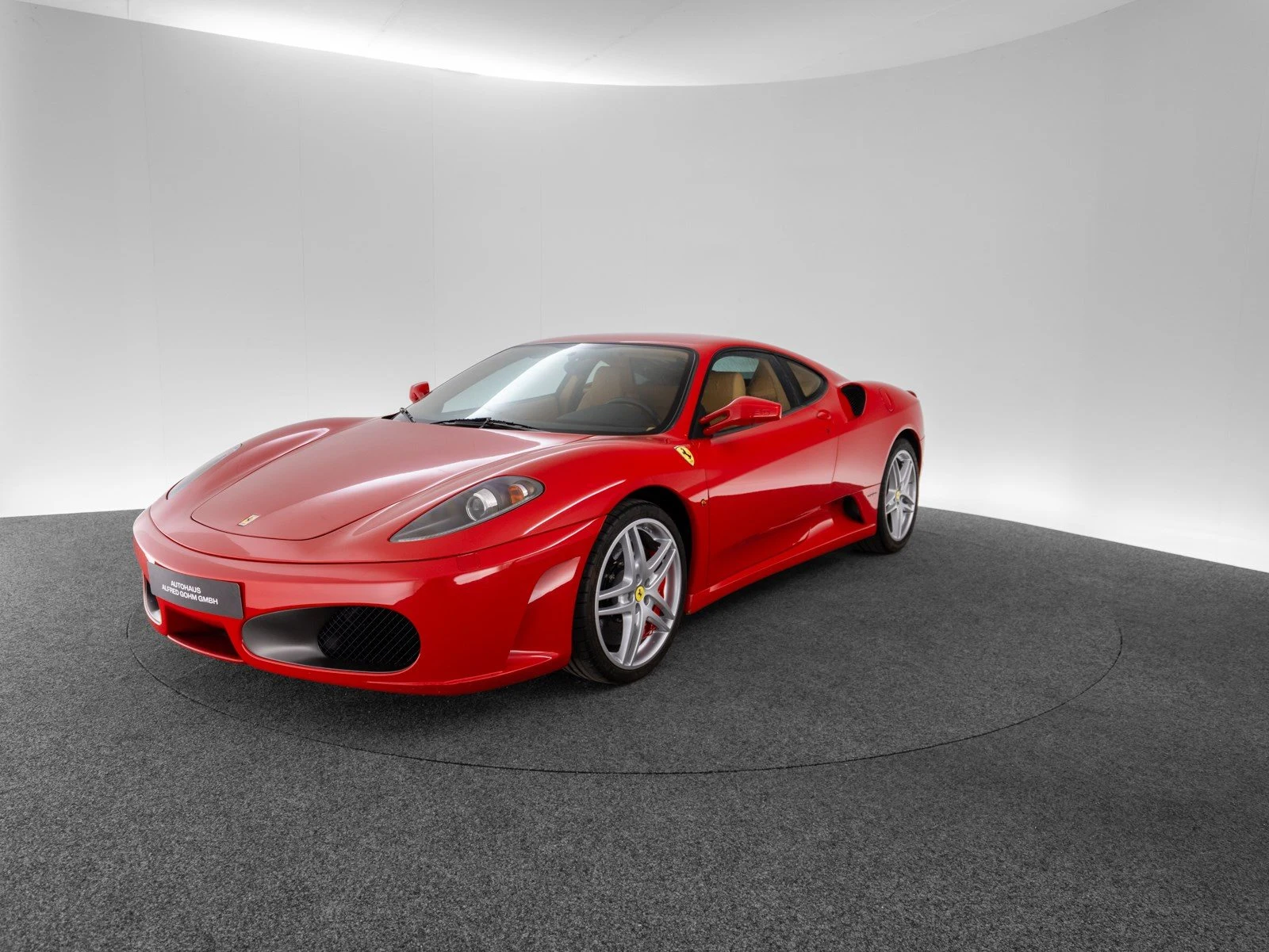 Ferrari F430, full-car front three-quarter view.