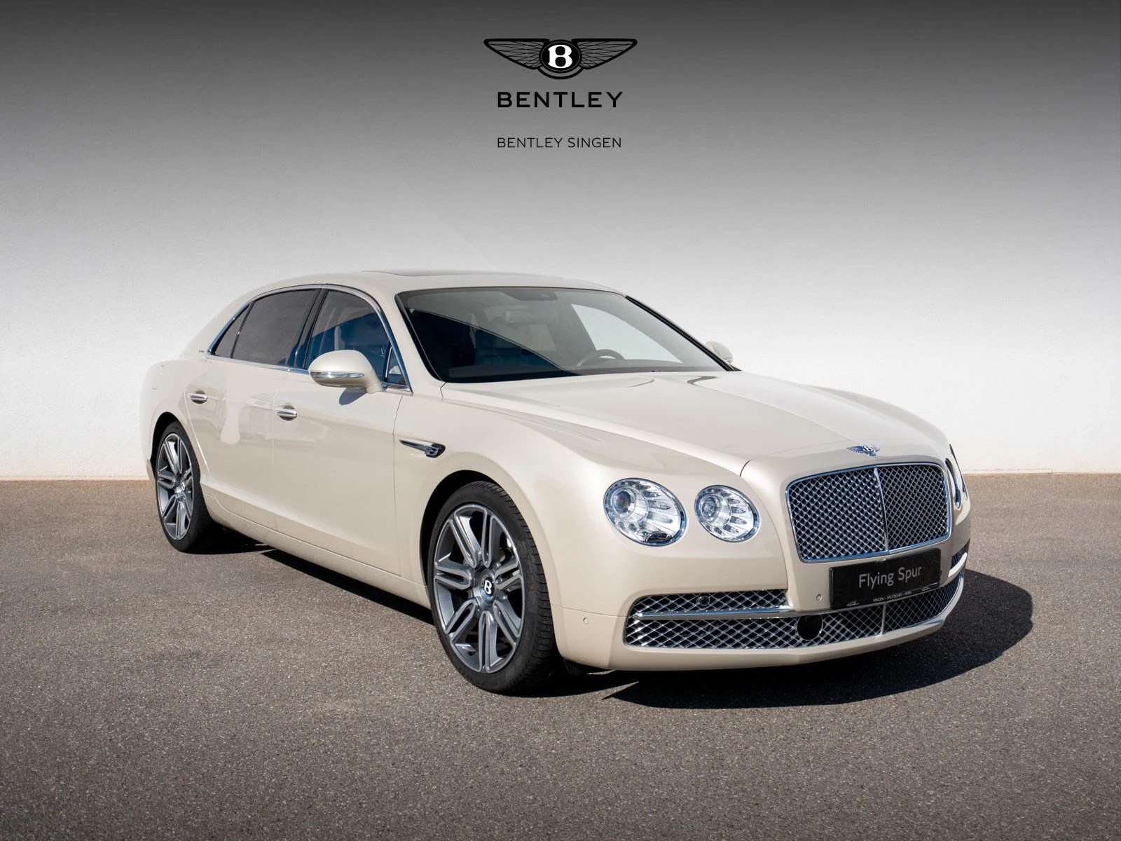 Bentley Flying Spur W12, full-car front three-quarter view.