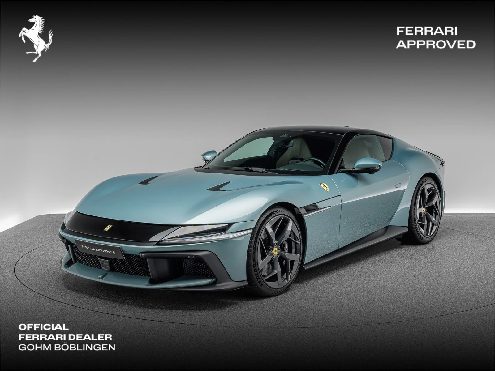 Ferrari 12Cilindri, full-car front three-quarter view.