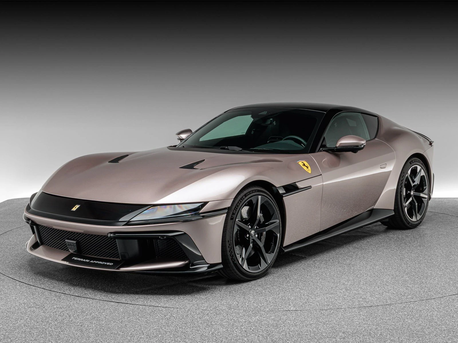 Ferrari 12Cilindri, full-car front three-quarter view.