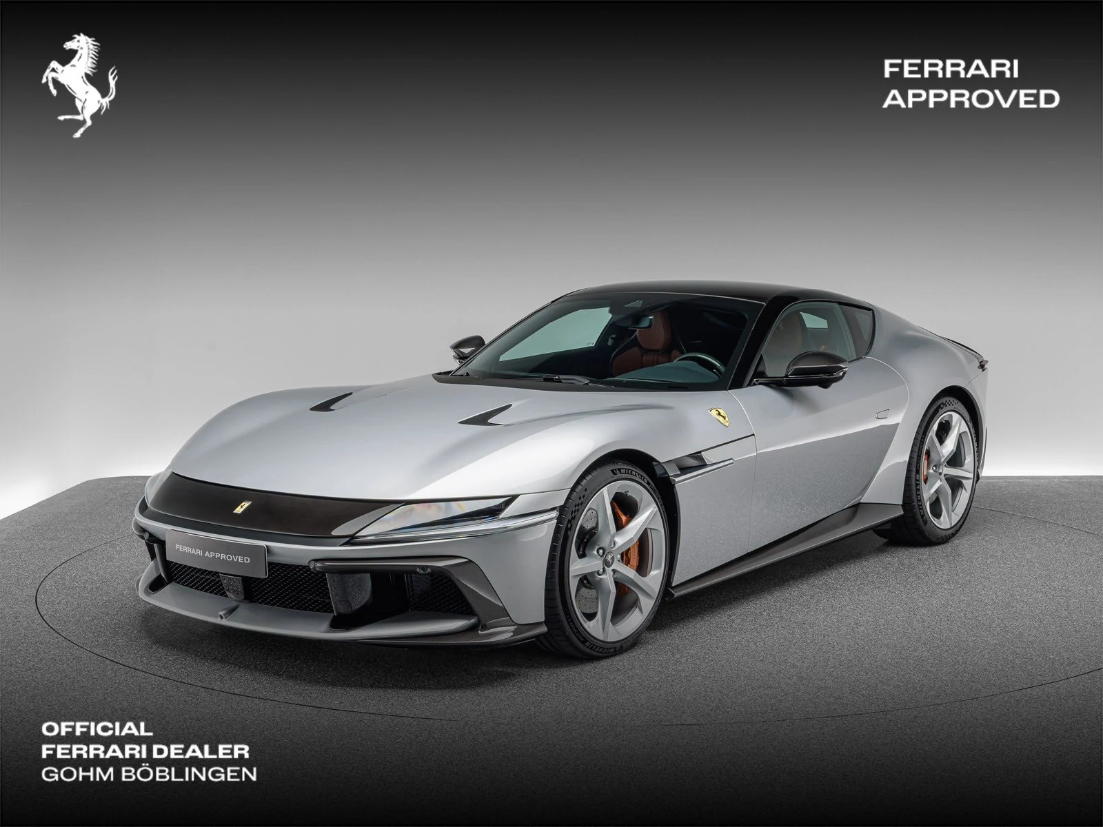 Ferrari 12Cilindri, full-car front three-quarter view.