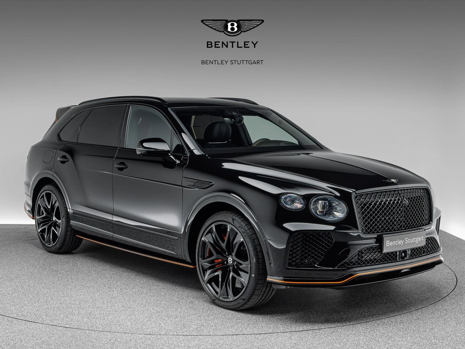 Bentley Bentayga Speed, full-car front three-quarter view.