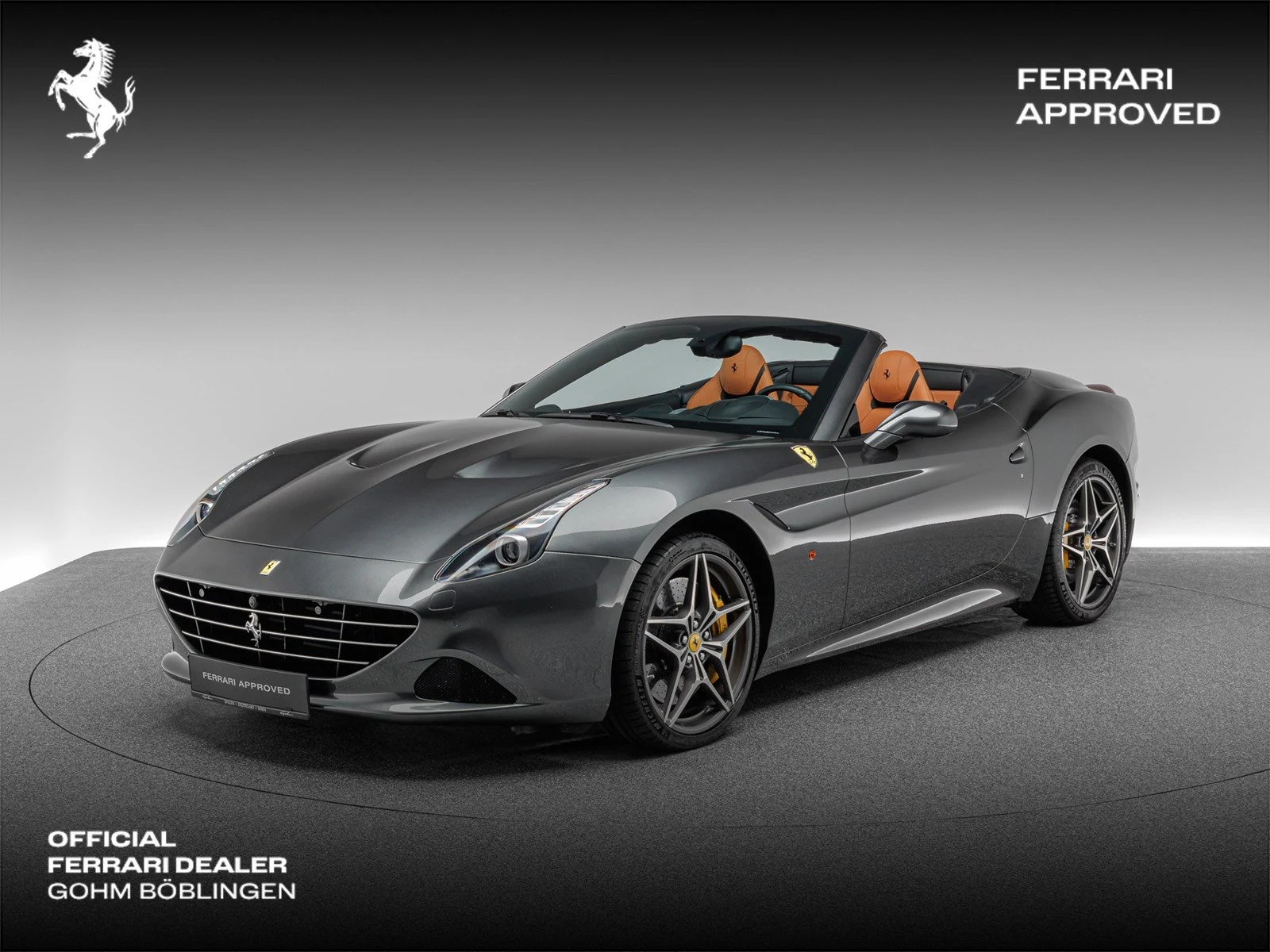 Ferrari California T, full-car front three-quarter view.