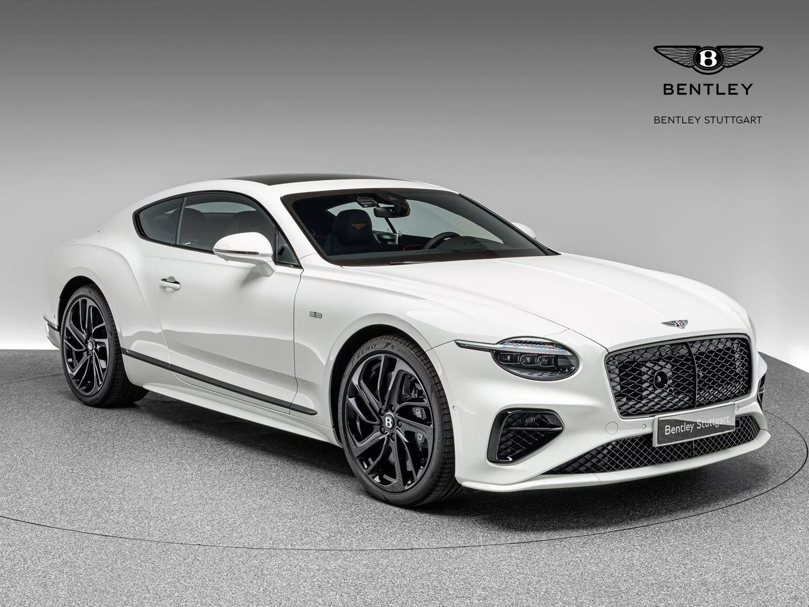 Bentley Continental GT Speed, full-car front three-quarter view.
