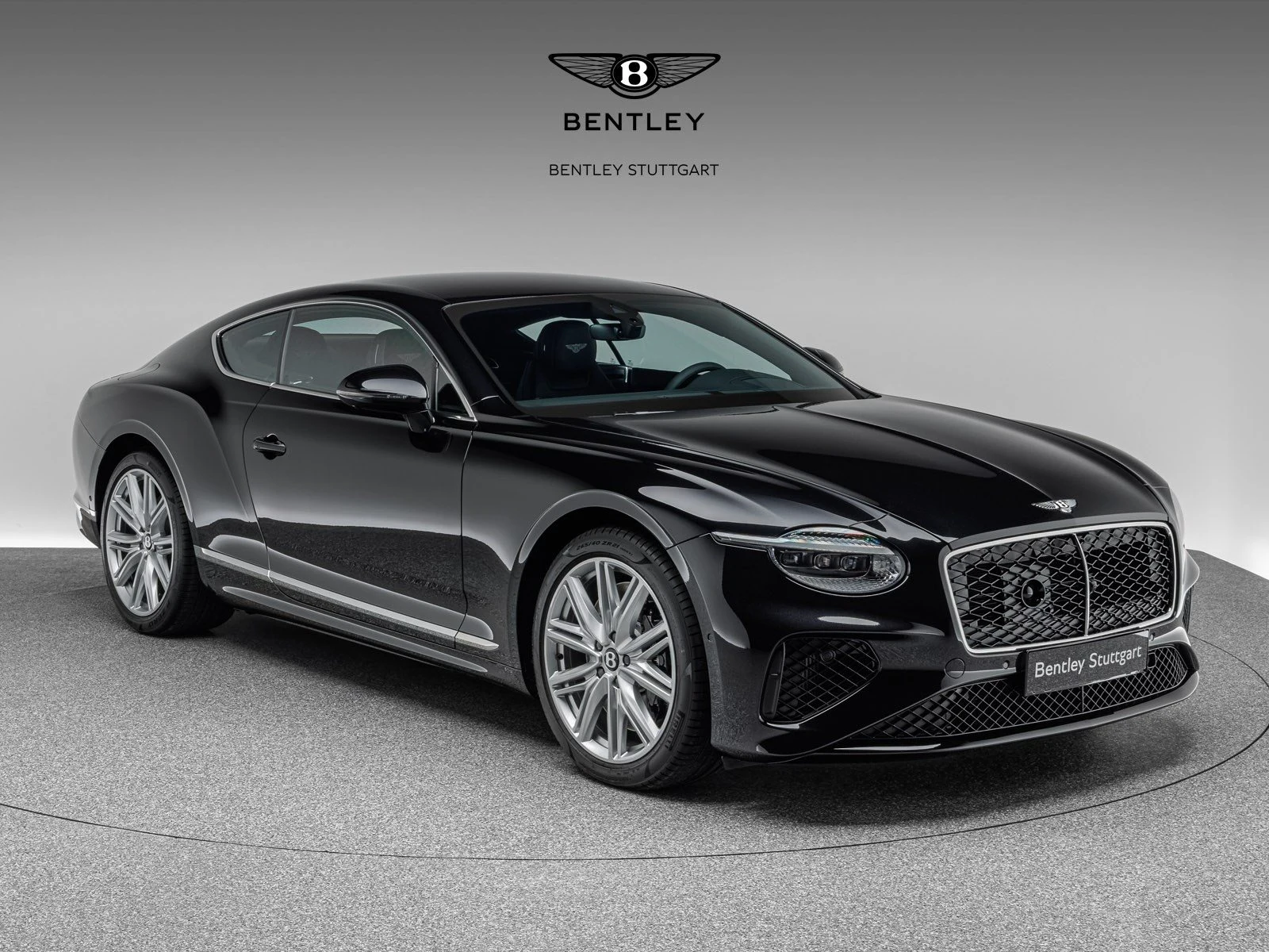 Bentley Continental GT V8, full-car front three-quarter view.
